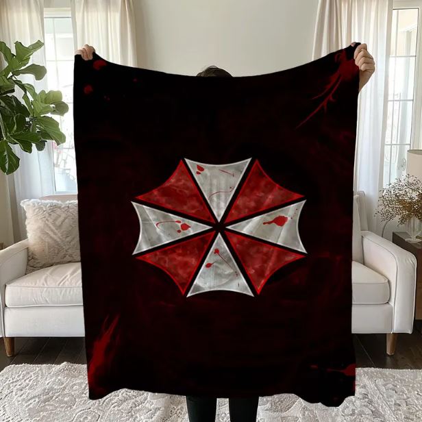 Umbrella Corporation Fleece Blanket
