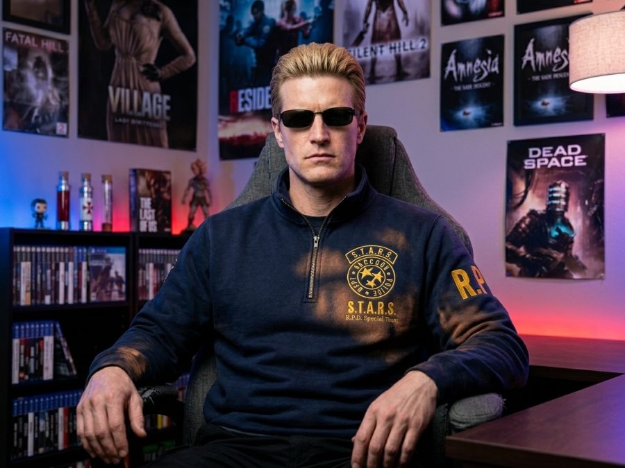 S.T.A.R.S. Unit Zip Sweatshirt — Raccoon City's Finest, On Your Back