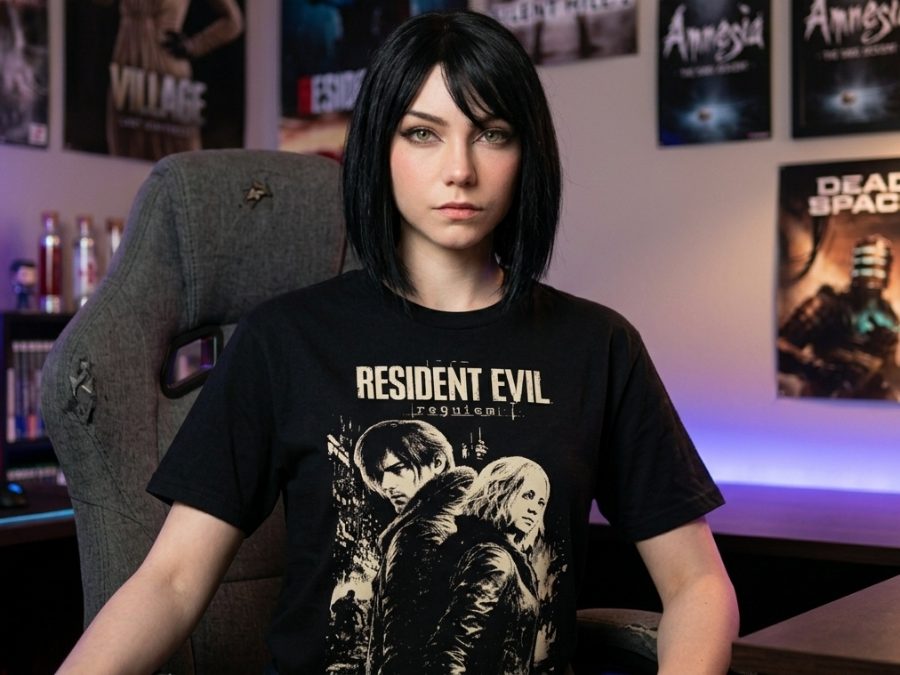Resident Evil Requiem Leon and Grace T-shirt