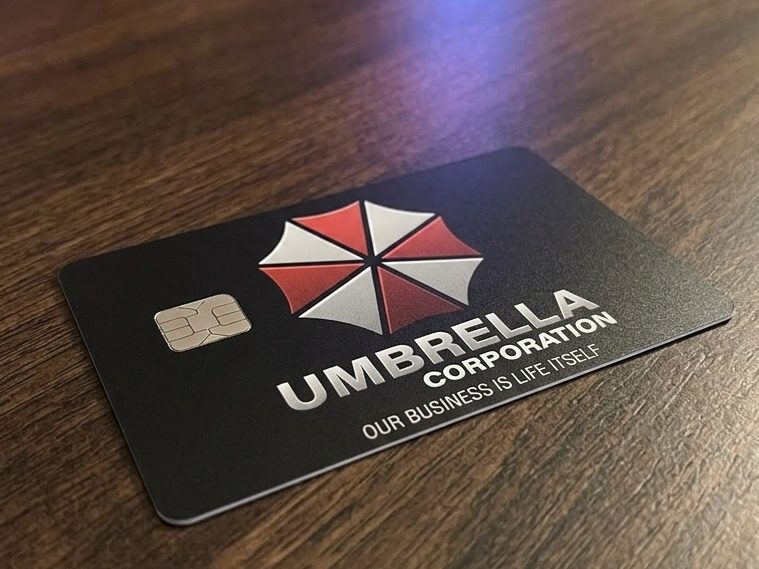 Umbrella Corp Credit Card Skin