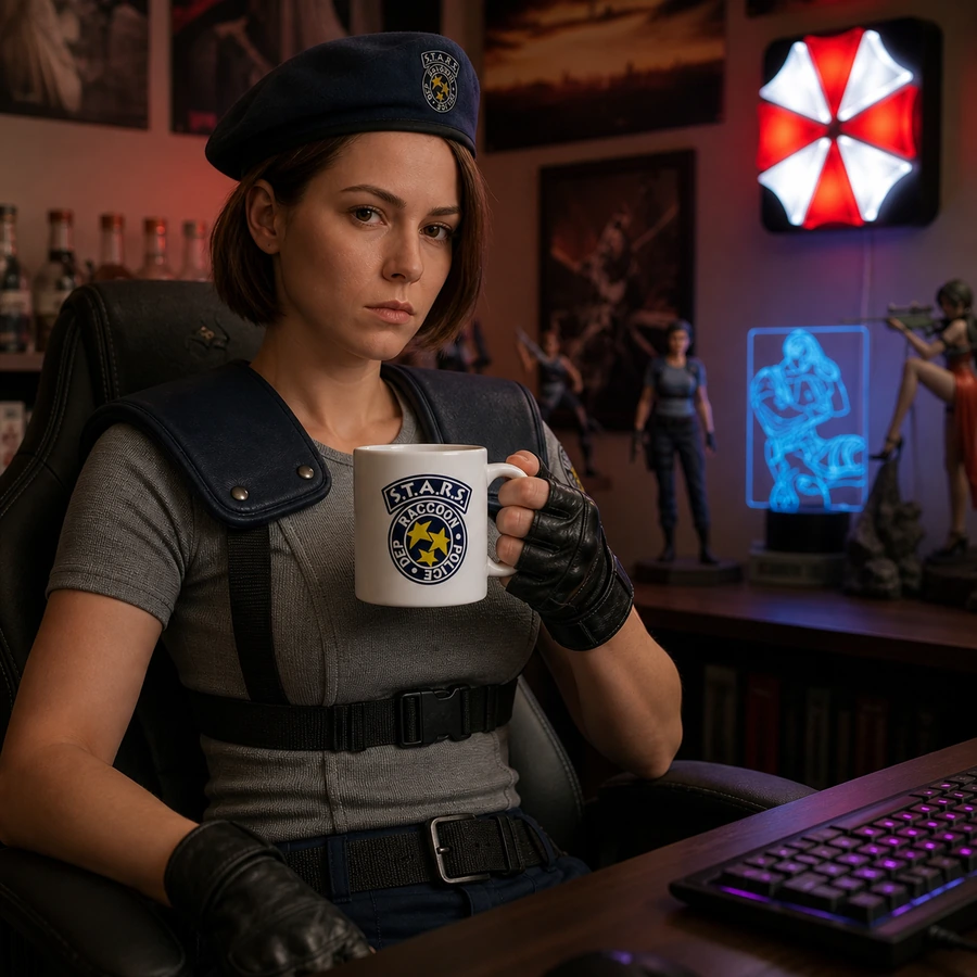 S.T.A.R.S. Resident Evil Mug (White)