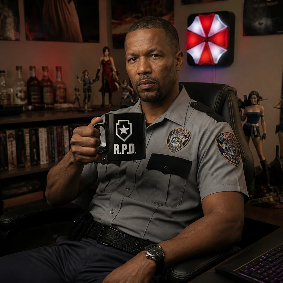 R.P.D. Raccoon City Police Department Mug (Black)