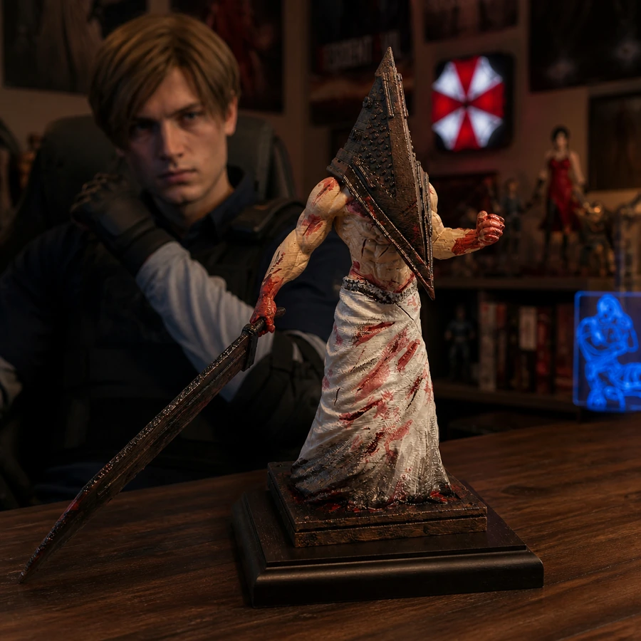 Silent Hill Pyramid Head Figurine