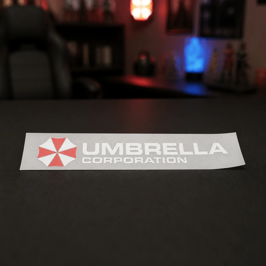Resident Umbrella Evil Corporation Decal Vinyl Sticker Auto Car Truck Wall Laptop | Sticker | 8" x 1"