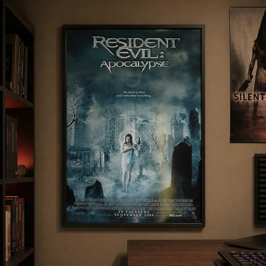 RESIDENT EVIL: APOCALYPSE/ORIG. U.S. ONE SHEET MOVIE POSTER (MILLA JOVOVICH)