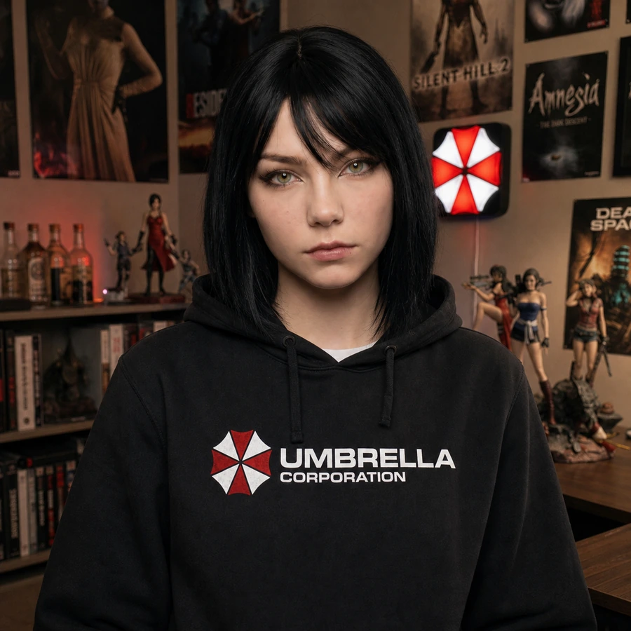 Umbrella Corporation Pullover Hoodie Sweatshirt Company Logo Pullover Hoodie