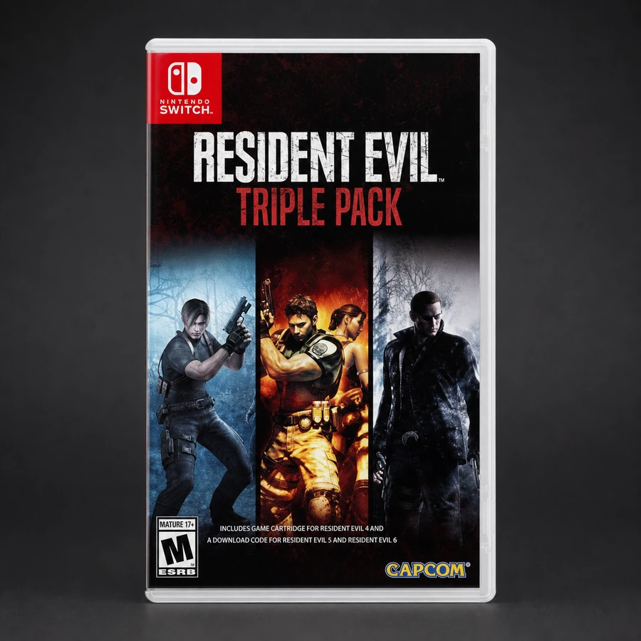 Resident Evil Triple Pack - For Nintendo Switch