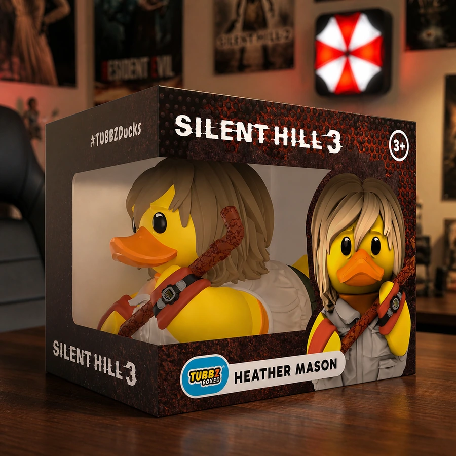 TUBBZ Boxed Edition Silent Hill Heather Mason Cosplaying Rubber Duck Vinyl Figure