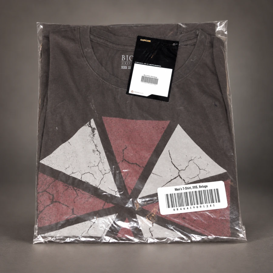 Resident Evil Biohazard Umbrella T-Shirt - XXS Beluga
