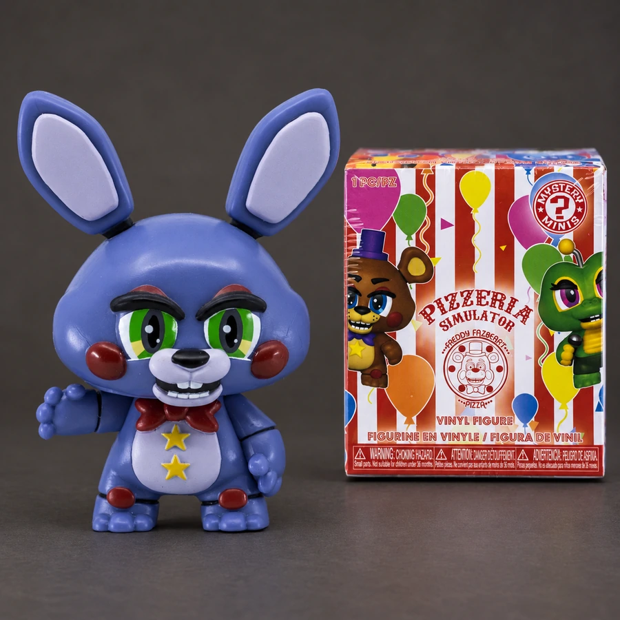Rockstar Bonnie Funko Mystery Minis Figure with Box