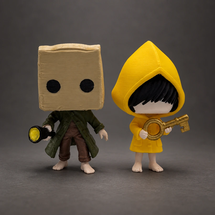Tiny Nightmares - Six and Mono Custom Figure Bundle