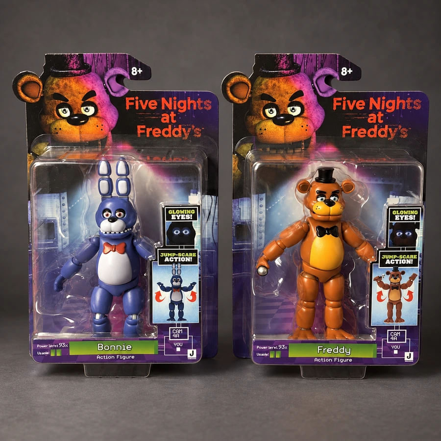 Five Nights at Freddy's Freddy and Bonnie Packaged Action Figures