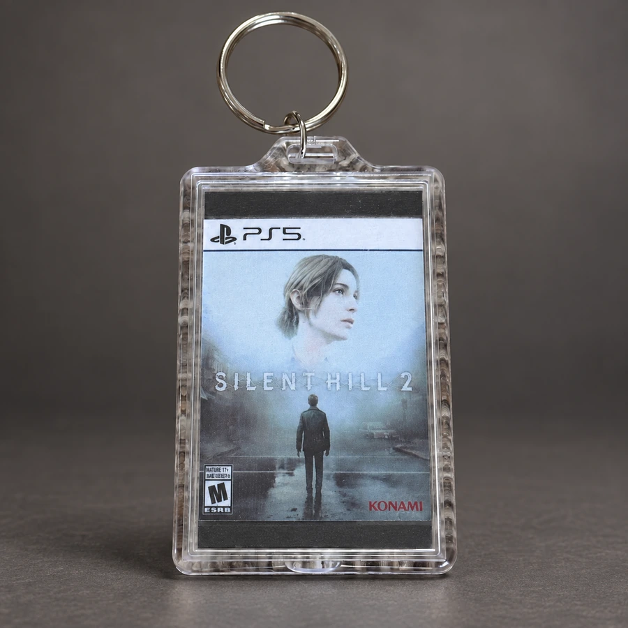 Silent Hill 2 Remake Cover-Art Acrylic Keychain