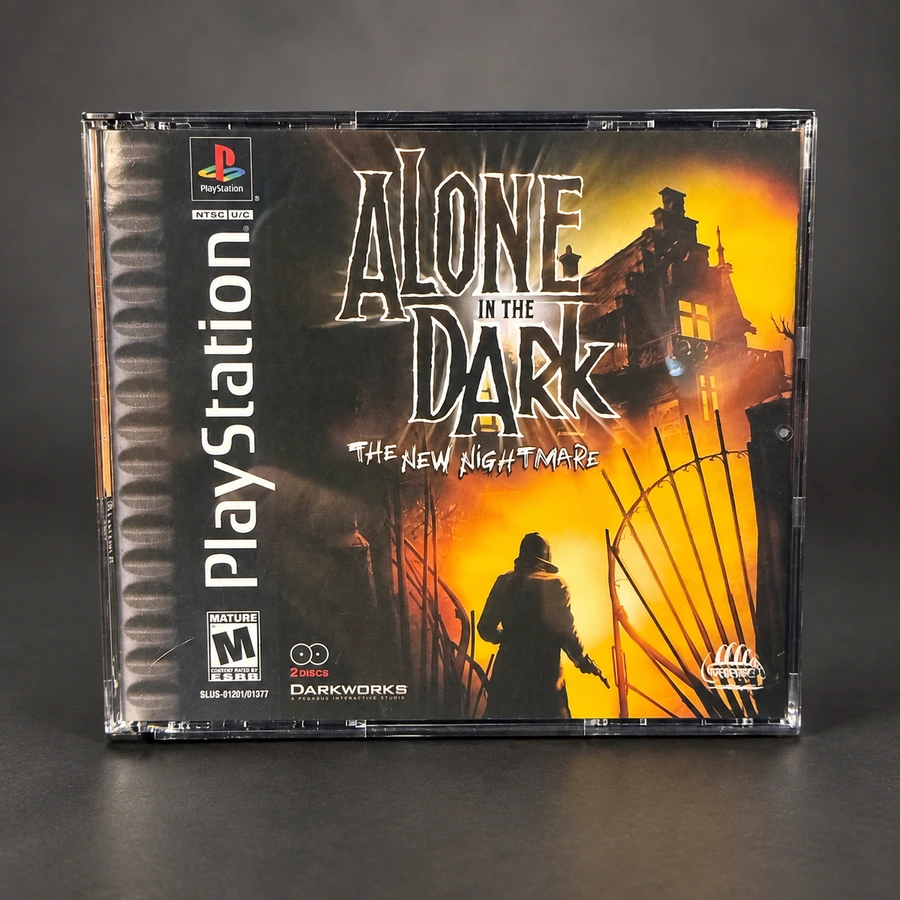 Alone in the Dark: The New Nightmare — Replacement PS1 Case Only