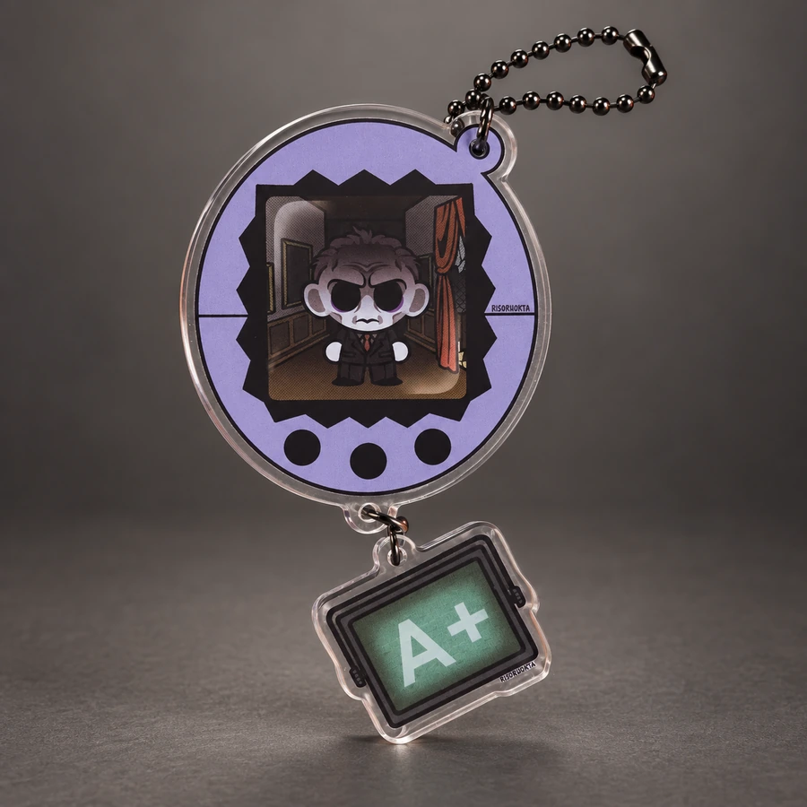 The Outlast Trials Easterman Horrorgachi — Acrylic Keychain