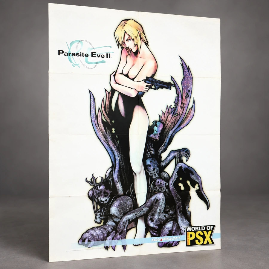 Parasite Eve II World of PSX Poster — Used