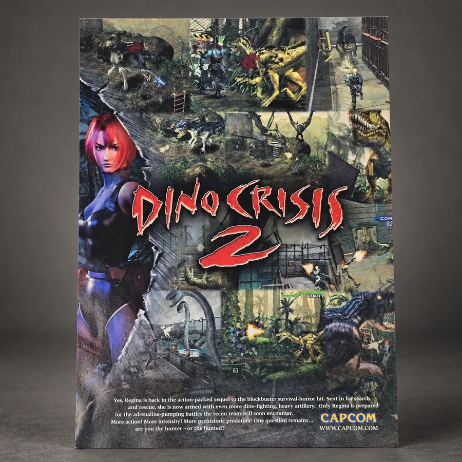 Dino Crisis 2 Print Advertisement
