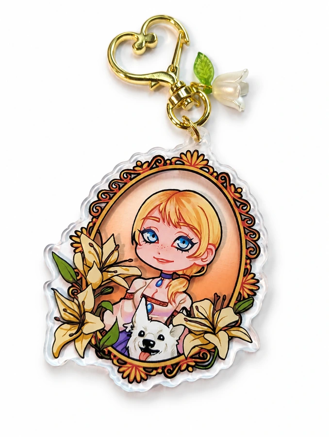 Haunting Ground Fiona Belli Acrylic Keychain — 3-inch