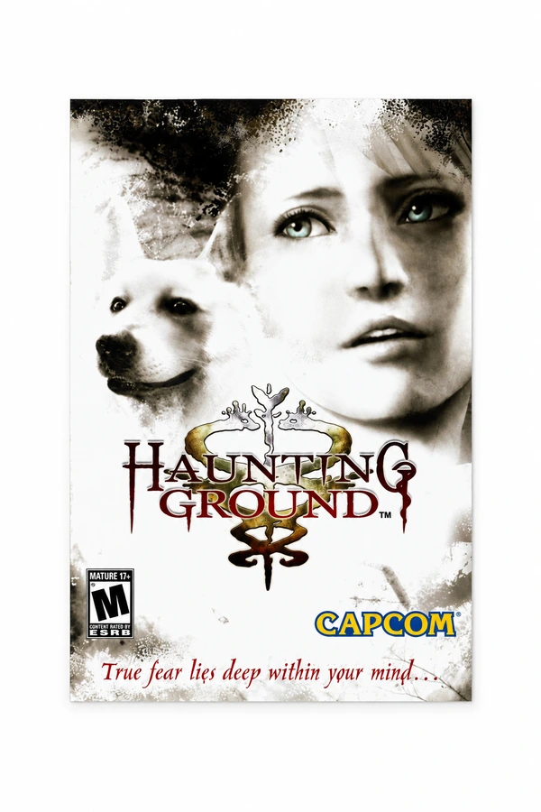 Haunting Ground Fiona and Hewie Matte Poster — 12 × 18-inch