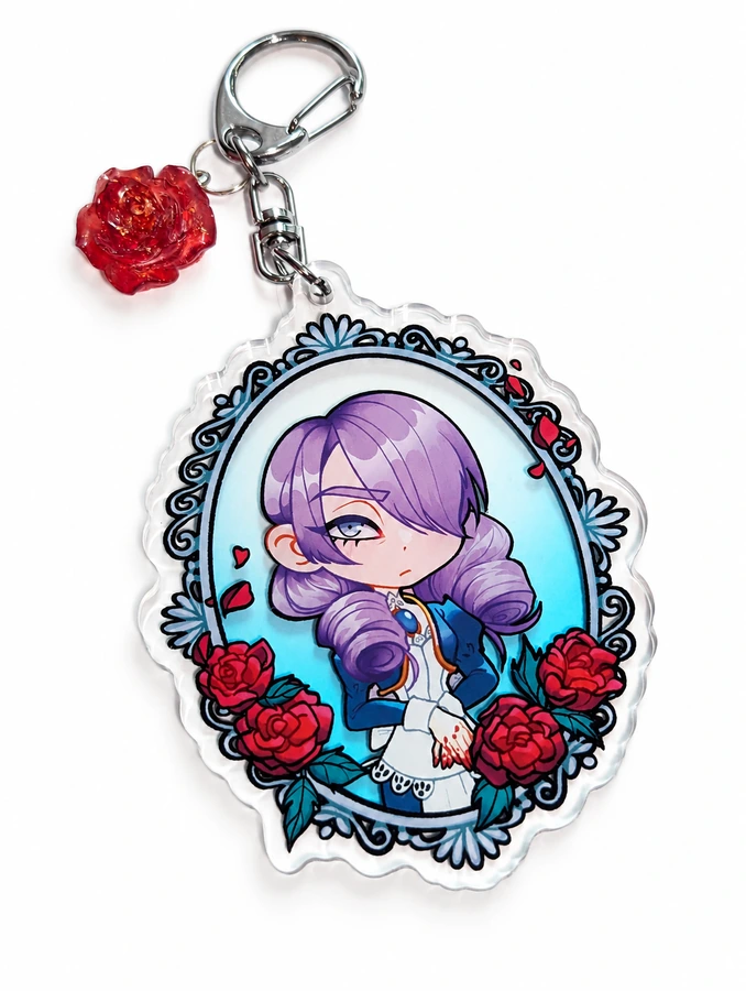 Haunting Ground Daniella Clear Acrylic Keychain — Standard 3-inch